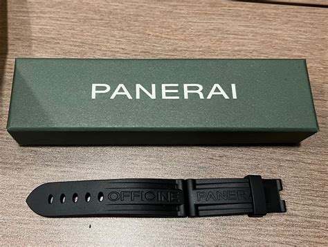 crown guard panerai|original panerai rubber strap.